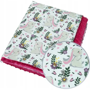 Dětská deka Sada Dětská deka 75x100 cm Minky PRO MIMINKA Kerstin