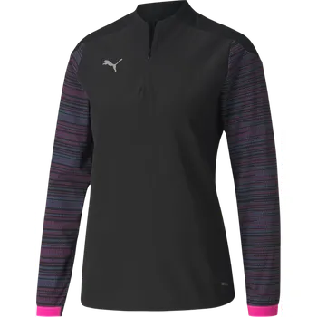 Dámské tričko Triko s dlouhým rukávem Puma ftblNXT 1/4 Ziptop women 656859-001 Velikost S