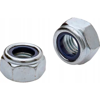 Matice Samojistné matice M8, 1 kg (cca 214 kusů) DIN985, pozink