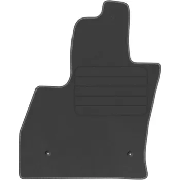 autokoberec Fiat 500L 2012 - 2017 velurový kobereček GRAFIT STRANA ŘIDIČE PREMIUM