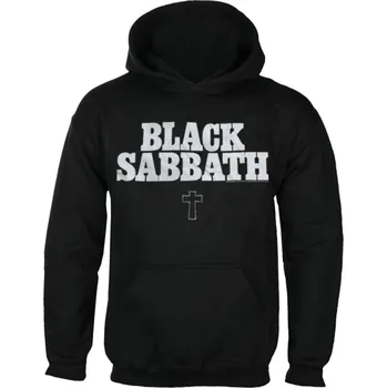 Pánská mikina mikina s kapucí pánské Black Sabbath - Logo - LOW FREQUENCY - BLS25003HO - 3XL