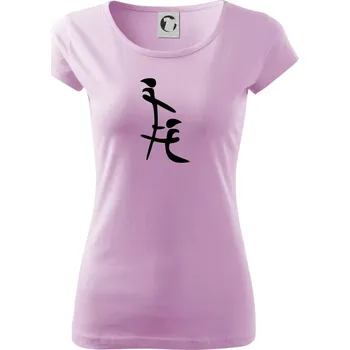 Dámské tričko Čínský znak - Dámské triko Pure - XS ( Orchid )
