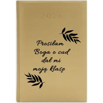 Kalendář Knižní kalendář 2026 A5 zlatý
