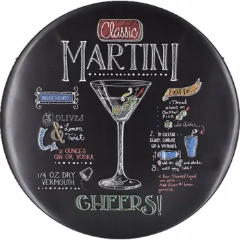 Obraz Plechová cedule Martini