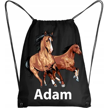 Školní Vak na Boty Batoh Do Tělocvičny Pro Předškoláky Kůň Koně Hobby Horse 1