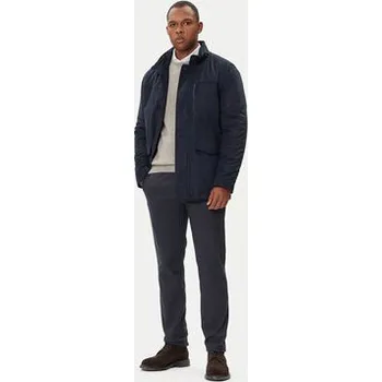 Bugatti Zimní bunda 877400 81018 M Tmavomodrá Regular Fit 50