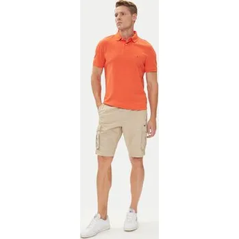 Pánské kraťasy Petrol Industries Šortky z materiálu M-1050-SHO600 Béžová Cargo Fit XL