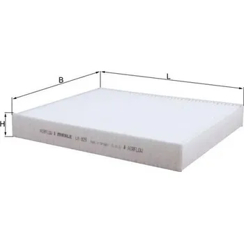 Kabinový filtr Filtr, vzduch v interiéru KNECHT LA 809