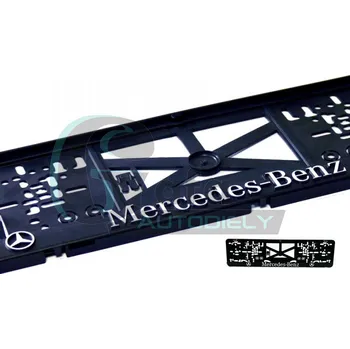 Držák SPZ Podložka pod SPZ Mercedes 3D 2ks