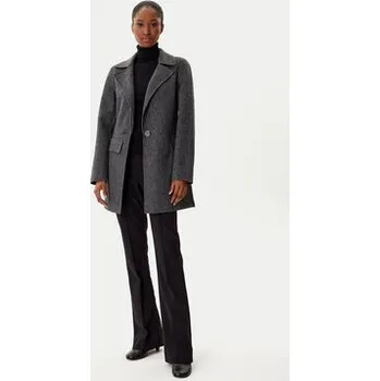 Dámský kabát Armani Exchange Vlněný kabát XW000692 AF16201 M8049 Šedá Regular Fit M