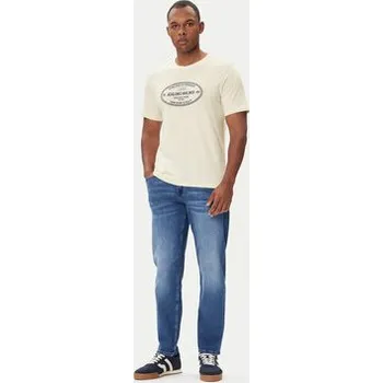 Pánské tričko Jack & Jones T-Shirt York 12283800 Écru Relaxed Fit L