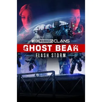 Počítačová hra MechWarrior 5: Clans - Ghost Bear: Flash Storm - PC