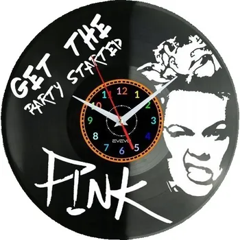 Hodiny Nástěnné hodiny Evevo černé 30 cm