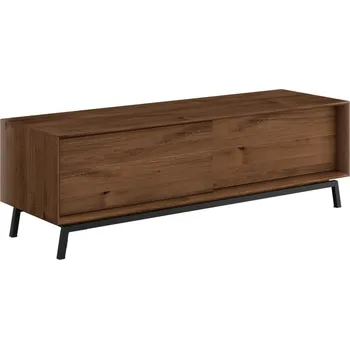 Televizní stolek Massivo.cz TV stolek Modern Loft 1d (200 cm) hnědý, dub, masiv