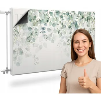 Obraz Magnetická podložka/kryt na radiátor 100 x 60 cm zelená