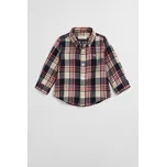 KOŠILE GANT CHECKED FLANNEL BD SHIRT RUBY RED