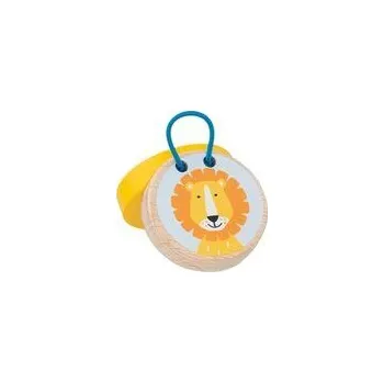 Hudební nástroj pro děti Goki Kastaněty 1 ks Duha