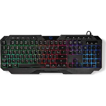 Klávesnice NEDIS GKBD110BKFR