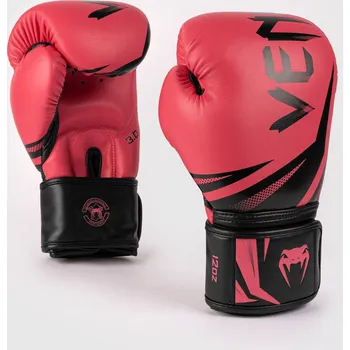 Boxerské rukavice Boxerské rukavice VENUM CHALLENGER 3.0 - černo/coral - VENUM-03525-221 Velikosti: 8 oz
