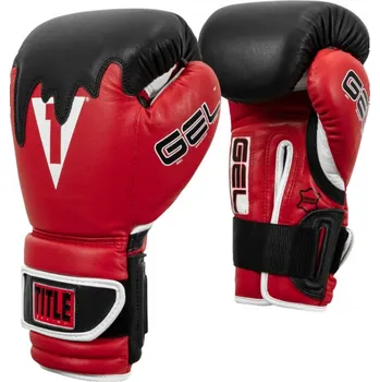 Boxerské rukavice Title Boxerské rukavice Gel Lava - černo/červené - MLVLTG-RDBKWH Velikosti: 14 oz