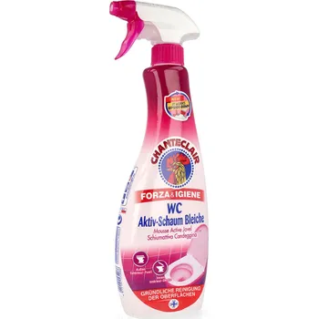 WC čistič Chante Clair Schiumattiva Candeggin pěnový WC čistič s bělicím účinkem 625 ml rozprašovač