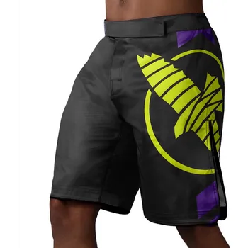 MMA Šortky Hayabusa Icon - černo/neonové - HB_ICON_BLKNEO Velikosti: XXL