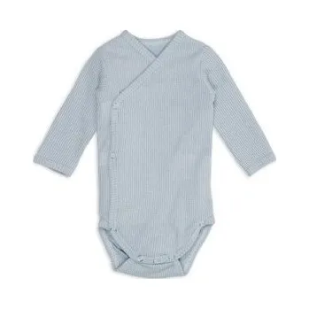 Kojenecký body LODGER Romper Long Sleeves Ciumbelle Blue Fogg vel. 80