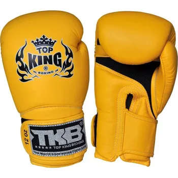 Boxerské rukavice Boxerské rukavice TOP KING Super Air Yellow - TKBGSAYELLOW Velikosti: 8 oz