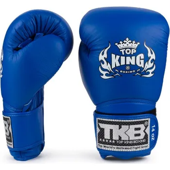Boxerské rukavice Boxerské rukavice TOP KING Super Air Blue - TKBGSABLUE Velikosti: 12 oz