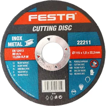 Řezný kotouč Řezný kotouč, 125x1,2 mm