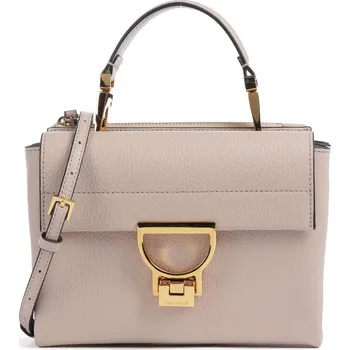 Coccinelle Arlettis - Kabelka přes rameno v nude, kůže, 211844 | Kabelky pro ženy & muže