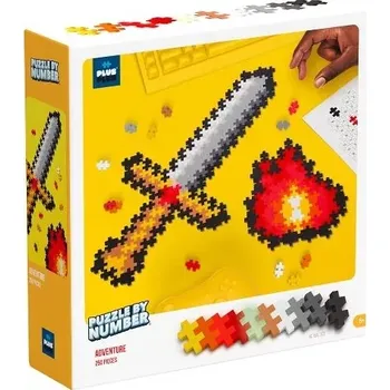 Puzzle Plus-Plus puzzle podle čísel – dobrodružství 250 dílků