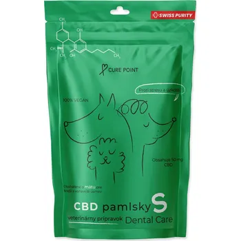 Pamlsek pro psa Pochoutka CBD Dental Care S 100g