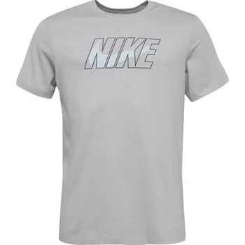 Pánské tričko Pánské tričko Nike DRI-FIT L Šedá, Černá
