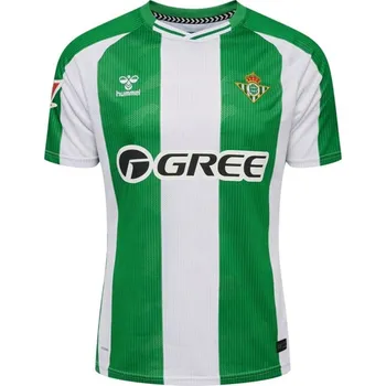 Chlapecké tričko Hummel Real Betis Home Shirt 2025 2026 Juniors Green 7-8 let