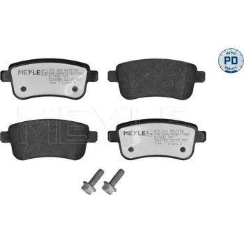 Brzdová destička Sada brzdových destiček, kotoučová brzda MEYLE 025 262 6317/PD