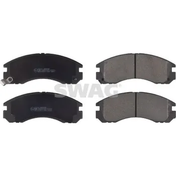 Brzdová destička Sada brzdových destiček, kotoučová brzda SWAG 80 91 6776