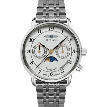 Hodinky Zeppelin 8537M-1 Friedrichshafen Moon Phase 35mm 5ATM