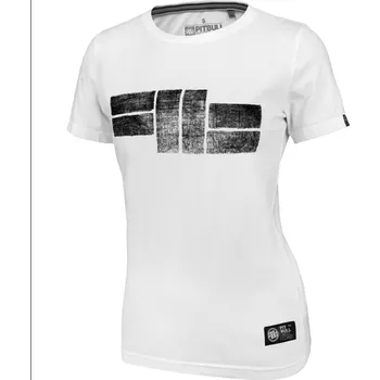 Dámské oblečení PitBull West Coast Dámské triko Classic Logo - bílé - PWC_DCLLOGO_WHT Velikosti: L