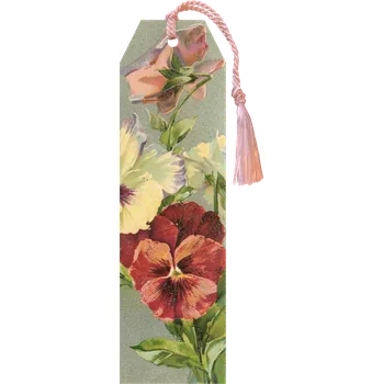 Doplněk ke knize Knižní záložka Pansies