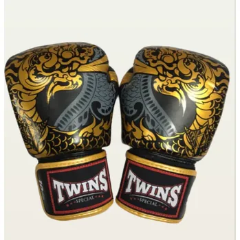 Boxerské rukavice Boxerské rukavice TWINS FBGVL3-52 - černo/zlatá - TWINS_FBGVL3_BLKG Velikosti: 14 oz