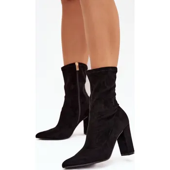 Dámská zimní obuv Boty na podpatku model 217736 Step in style 39