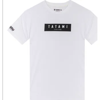 Pánské tričko Tričko TATAMI Fightwear Athlete - bílé - TATAMI_ATHLETE_WHT Velikosti: L
