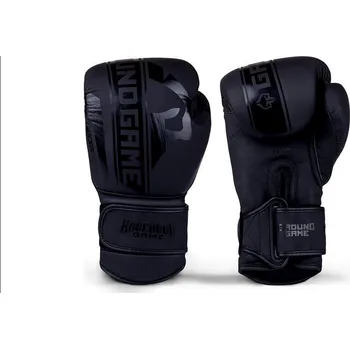 Boxerské rukavice Boxerské rukavice Ground Game STRIPE - černé - GRGM_STRIPE_BLK Velikosti: 16 oz