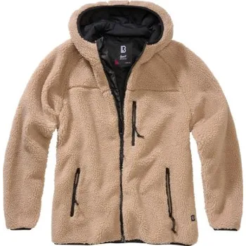 Pánská softshellová bunda Dámská bunda Teddy Fleece, Brandit, Camel, L