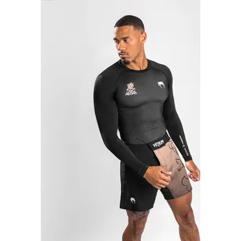 Oblečení pro bojové sporty Rashguard VENUM REORG s Dl. rukávem - černý - VENUM-04714-001 Velikosti: XXL