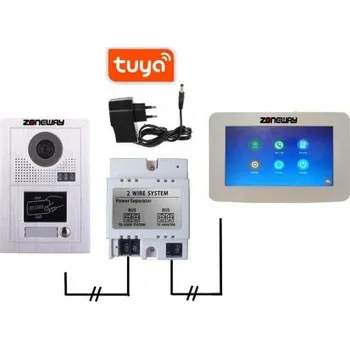 Set WIFI P2P TUYA videozvonku | ZONEWAY ZW-777 plus ZW-619-1D