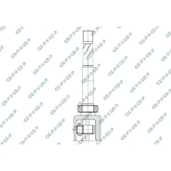 Poloosa kola Sada kloubů, hnací hřídel GSP 603741