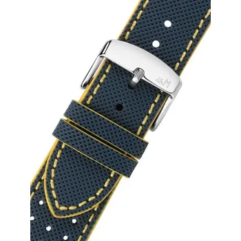 Módní doplněk Kožený řemínek Morellato Sumo M 5485D37.897, modrý - 20 mm