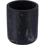 Koupelnový pohár Everist Black Marble, černá, 250 ml